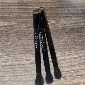 3 never used anastasia eyeshadow brushes
